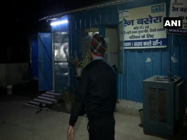 A night shelter in Sarai Kale Khan. (Photo/ANI)