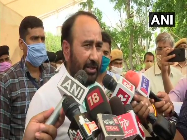 Karauli MLA Lakhan Singh (Photo: ANI)