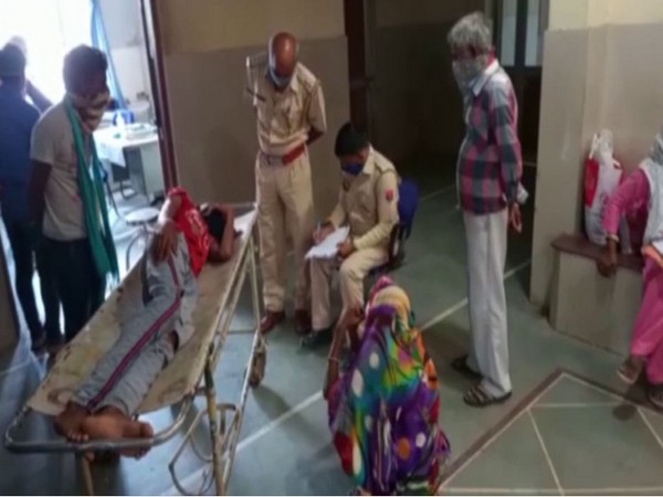 Police arrests three men for allegedly stripping naked and thrashing man accused of stealing goat. (Photo/ANI)