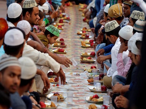 Ramadan celebrations at Jama Masjid in New Delhi, India