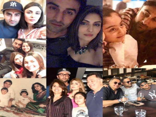 Birthday collage made by Riddhima Kapoor Sahni for actor Ranbhir Kapoor (Image Source: Instagram)