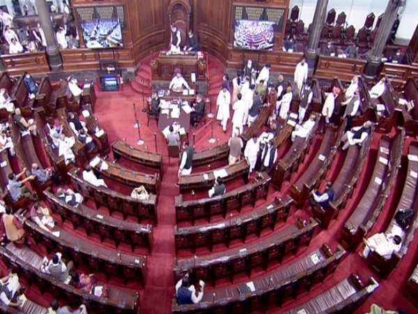 Visual of Rajya Sabha (Photo/ANI)