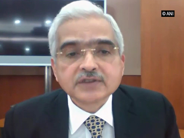RBI Governor Shaktikanta Das addressing the CII National Council on Monday. [Photo/ANI]