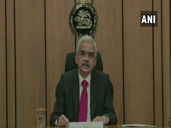 RBI Governor Shaktikanta Das in Mumbai on Friday. [Photo/ANI]