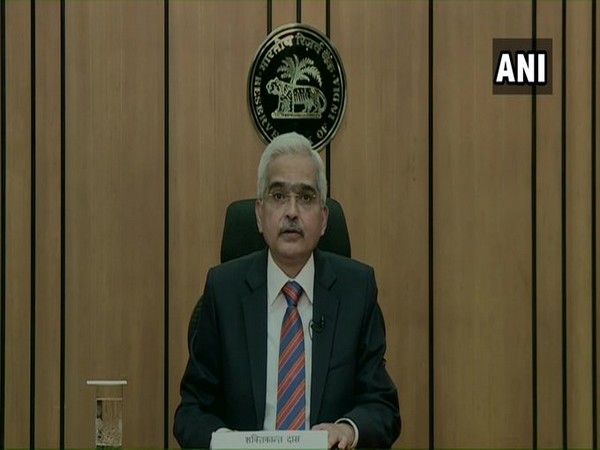 RBI Governor Shaktikanta Das in Mumbai on Friday. [Photo/ANI]