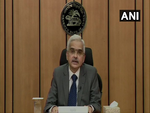 RBI Governor Shaktikanta Das in Mumbai on Friday. [Photo/ANI]