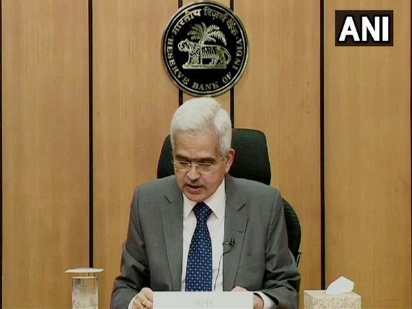 RBI Governor Shaktikanta Das in Mumbai on Friday. [Photo/ANI]