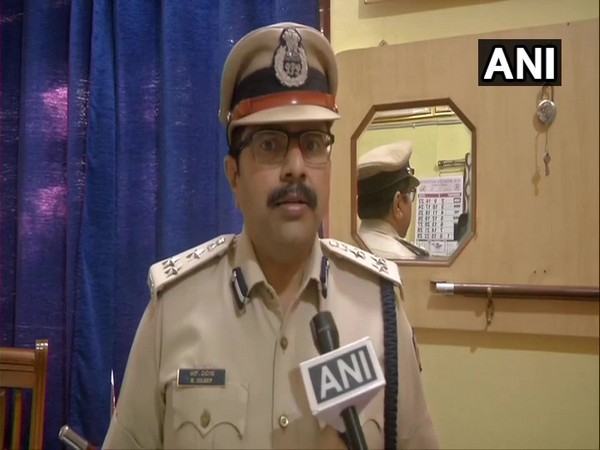 Hubli-Dharwad Police Commissioner R Dileep speaking to ANI. 