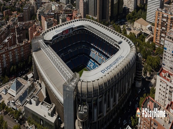 Real Madrid's stadium Santiago Bernabeu (Photo/Real Madrid Twitter)