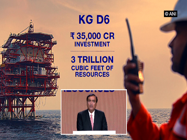 Ambani says the joint venture will emerge as a major contributor to India's energy security