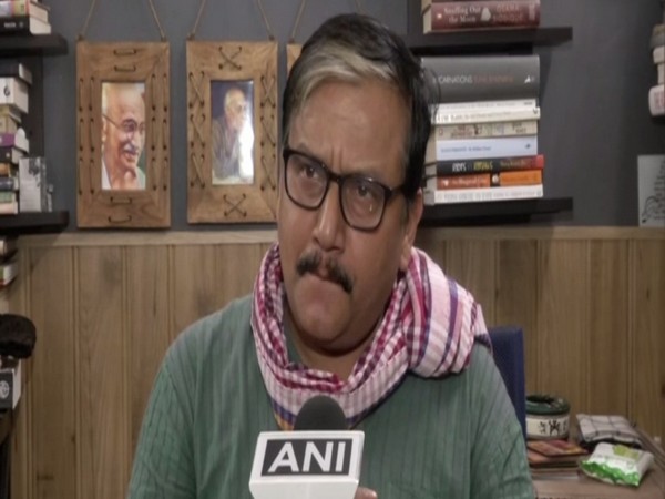 RJD leader Manoj Jha talking to ANI on Sunday. Photo/ANI