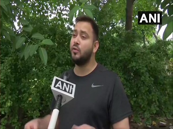 RJD leader Tejashwi Yadav speaking with ANI on Friday over agricultural reform Bills.