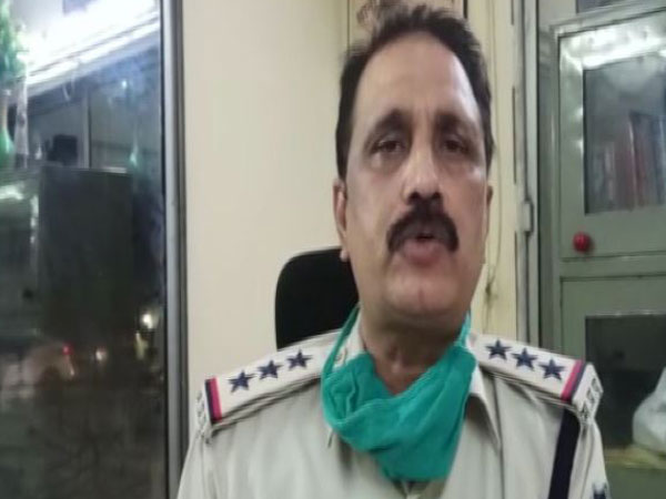 RK Chaturvedi, SHO Mahatma Gandhi Marg Road police station. (Photo/ANI)