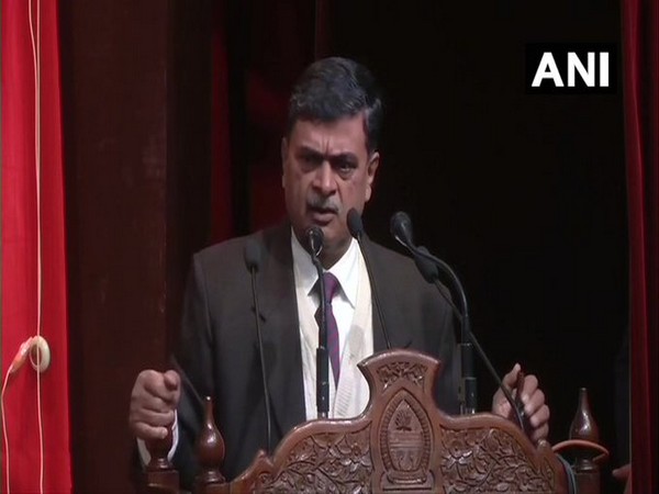 Union Power Minister RK Singh during an event at the signing of the ceremony of MOU implementation of several projects. (Photo/ANI)