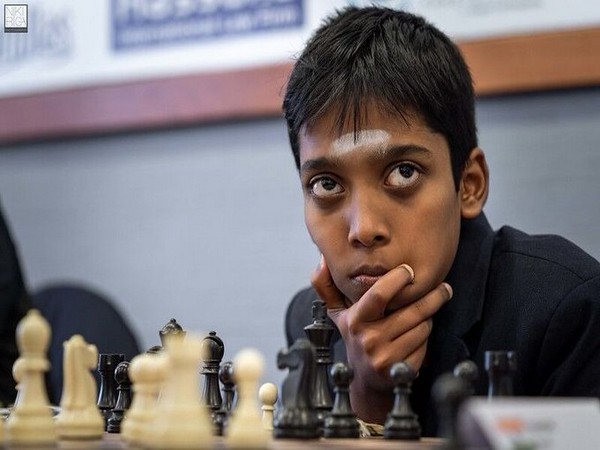 Indian Grandmaster Rameshbabu Praggnanandhaa. (Photo- SAI Media Twitter)