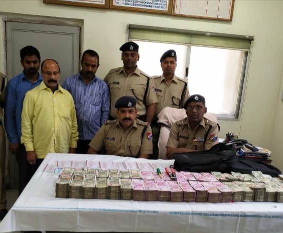Railway Protection Force arrested three persons and recovered Rs 2.23 crore in Rourkela on Friday.