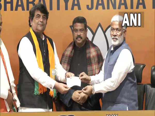 RPN Singh joining BJP. (ANI/photo)