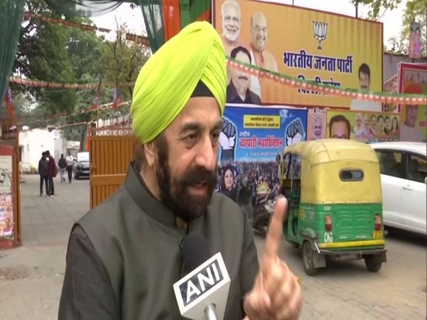 BJP leader RP Singh speaking to ANI in New Delhi on Sunday.
