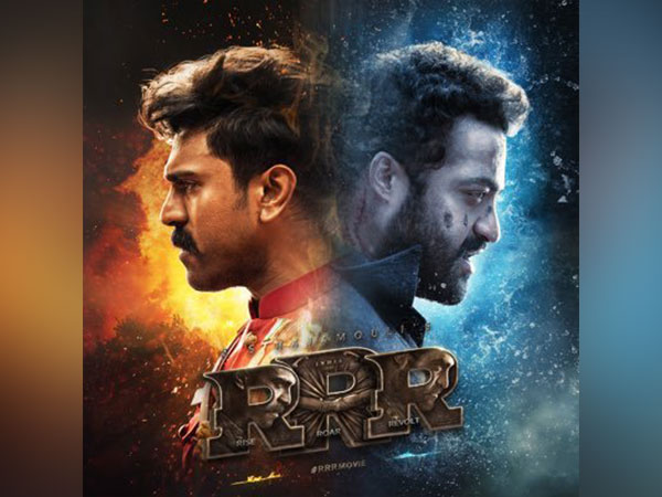 Poster of 'RRR' (Image source: Twitter)