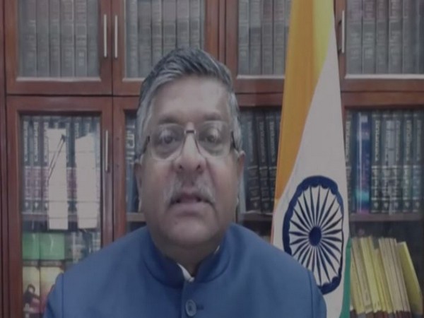Union Minister Ravi Shankar Prasad addressing FICCI's 93rd annual general meeting through video conferencing on Monday.