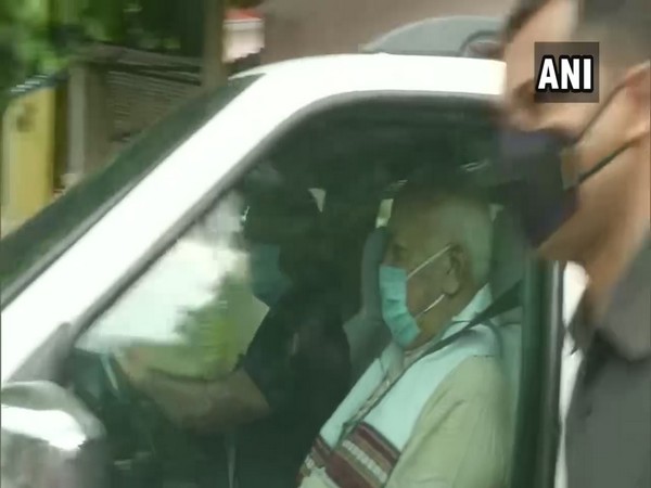 RSS Chief leaves for Ayodhya to attend foundation laying ceremony of Ram Temple tomorrow. [Photo/ANI]