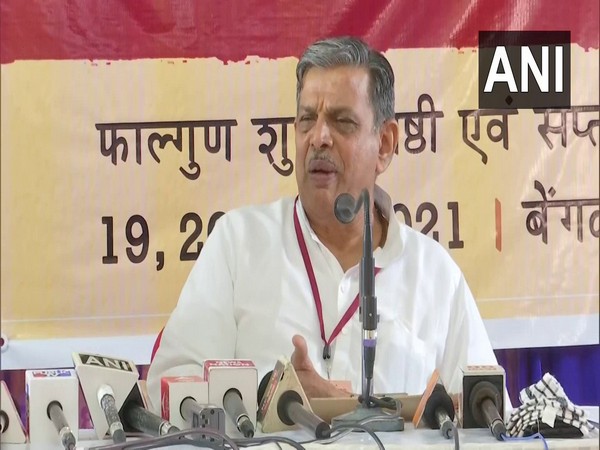 RSS General Secretary Dattatray Hosabale
