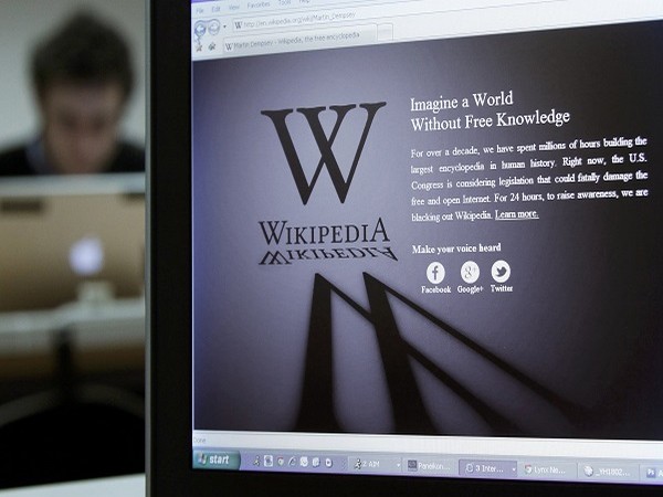 Wikipedia (Photo Credit: Reuters)