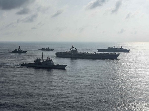 Ronald Reagan Carrier Strike Group (Credit: Reuters)
