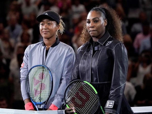 Naomi Osaka with Serena Williams during the 2018 US Open final