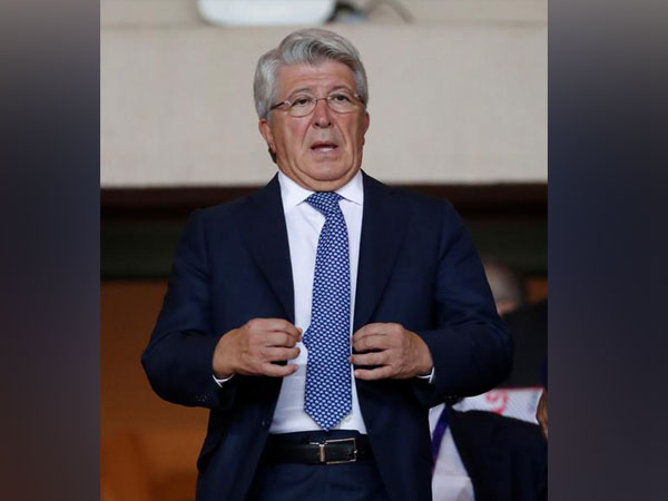 Atletico Madrid President Enrique Cerezo