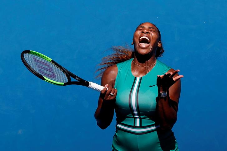 Number ten seed Serena Williams