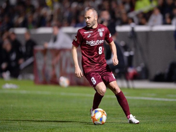 Vissel Kobe's Andres Iniesta 