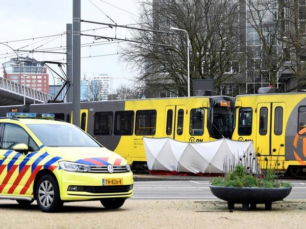 The site of accident in Utrecht, Netherlands