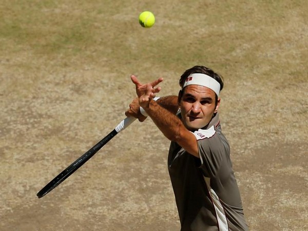 Swiss tennis player Roger Federer