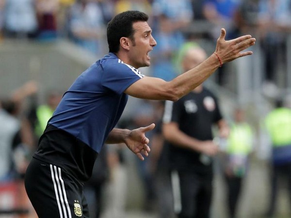 Argentina coach Lionel Scaloni 