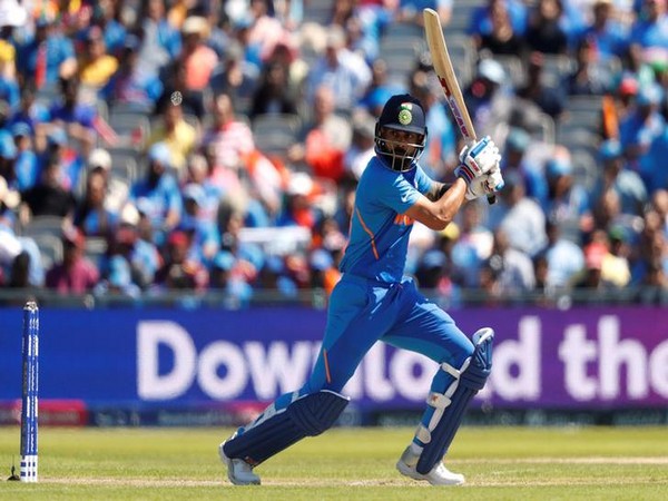 Indian skipper Virat Kohli in action against West Indies