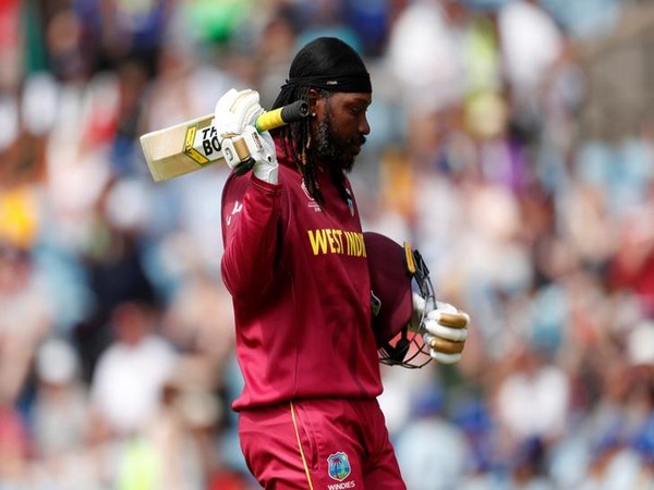 West Indies batsman Chris Gayle