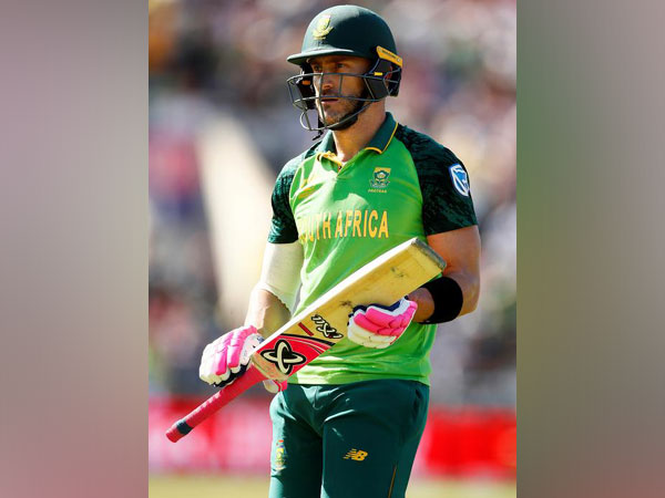South Africa captain Faf du Plessis 