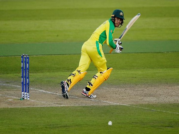 Australia's Alex Carey in action