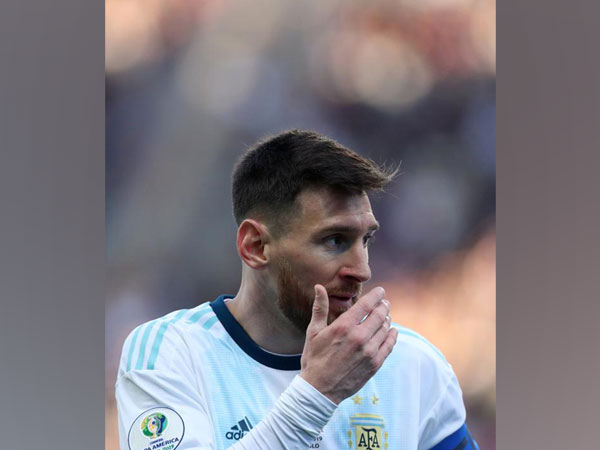 Argentine striker Lionel Messi