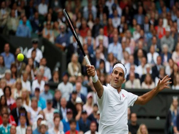 Swiss tennis player Roger Federer
