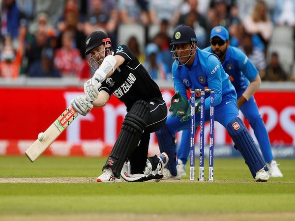 New Zealand skipper Kane Williamson in action against India 