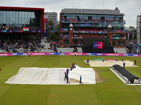 Rain plays spoilsport during India's World Cup semi-final clash against New Zealand in Manchester on Tuesday. 
