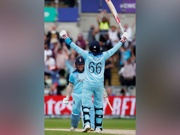 England registered a eight-wicket victory over Australia in the World Cup's second semi-final here at Edgbaston. 