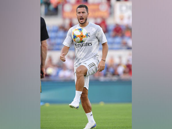 Real Madrid's Eden Hazard 