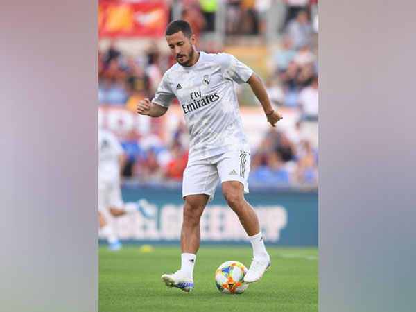 Real Madrid's Eden Hazard 