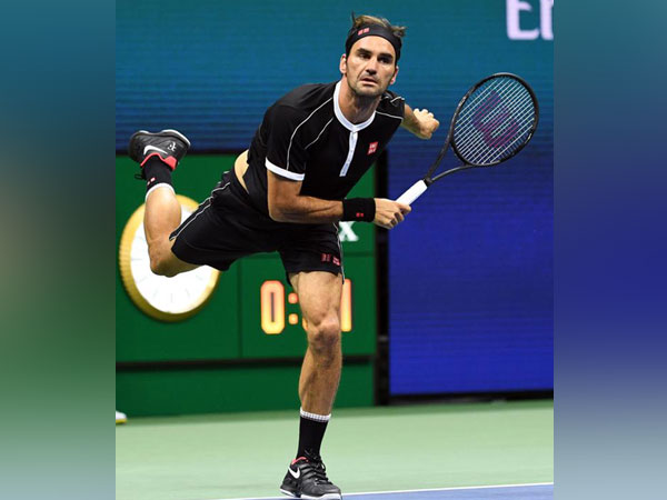 Swiss tennis player Roger Federer 