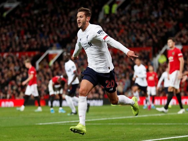 Liverpool's Adam Lallana 