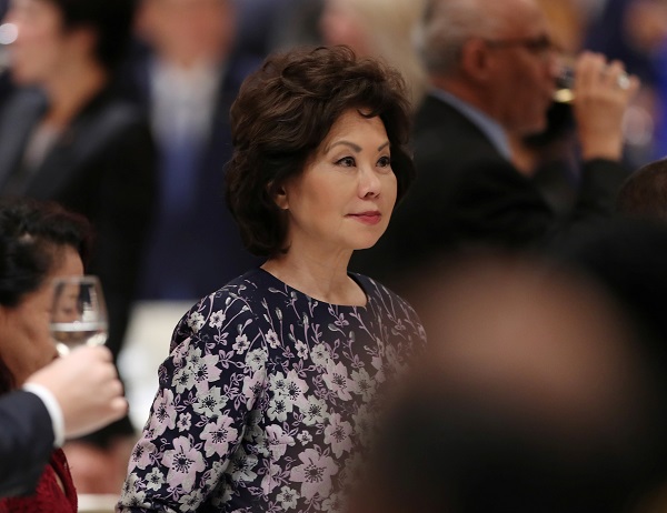 Former US Transportation Secretary Elaine Chao (Credit: Reuters Pictures)