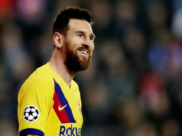 Argentine striker Lionel Messi